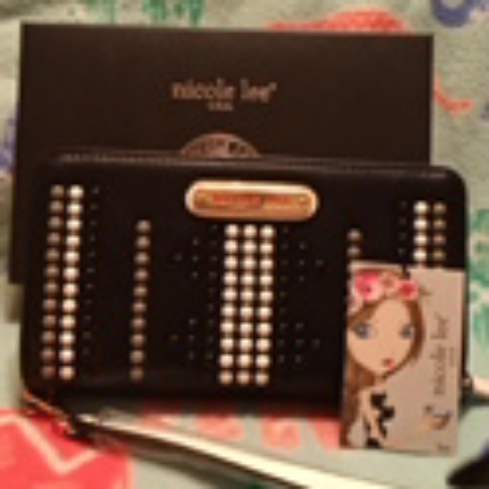 Cora Studded Wallet